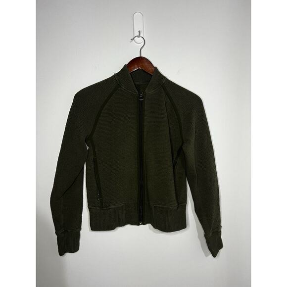 Lululemon On Repeat Long Sleeve Zip-Up On Repeat Bomber - Picture 3 of 10